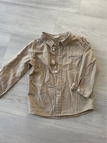 H&m bej gömlek 92