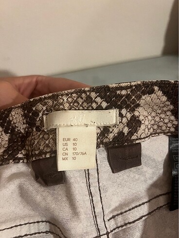 H&M h&m leopar şort