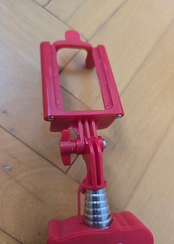 Renkli Kırmızı KitKat Selfie Çubuğu - Görsel 4