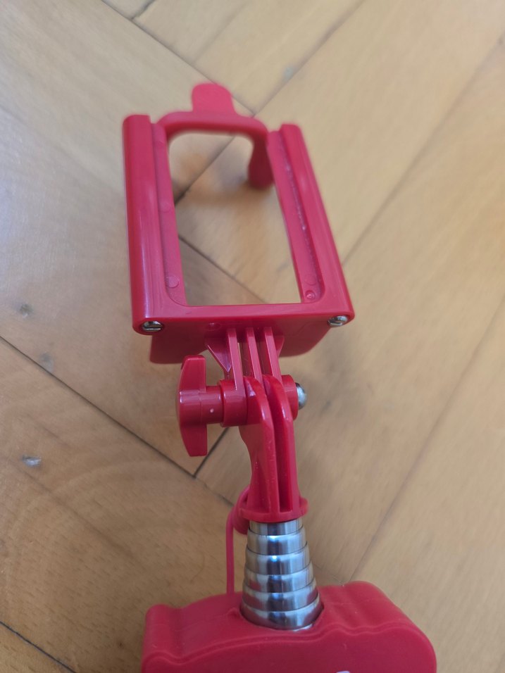 Renkli Kırmızı KitKat Selfie Çubuğu - Görsel 4