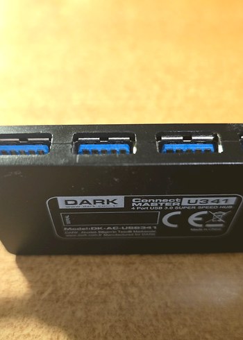 Dark Connect Master 4 Port USB 3.0 USB Hub Çoklayıcı - Görsel 2
