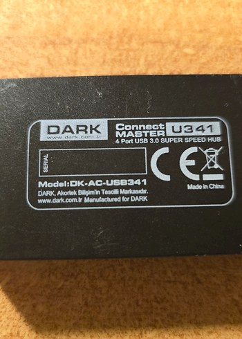 Dark Connect Master 4 Port USB 3.0 USB Hub Çoklayıcı - Görsel 3