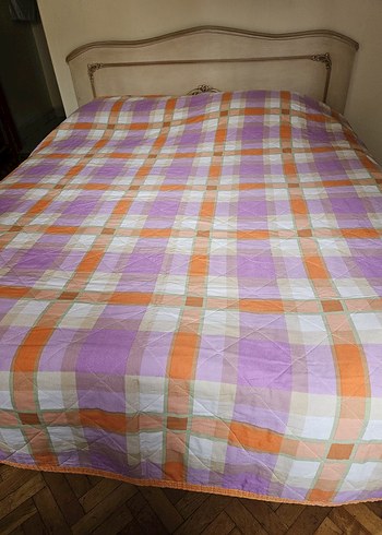 Pamuklu Çift Kişilik Yatak Örtüsü - Görsel 2