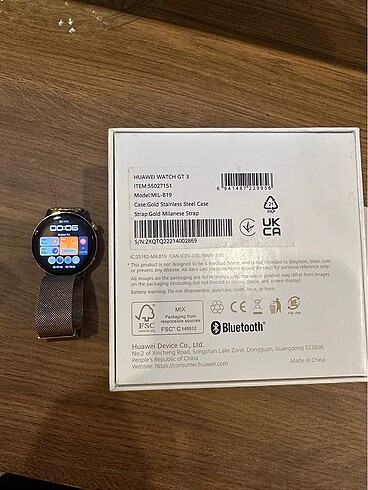 Huawei 6 aylık tertemiz Huawei Gt3