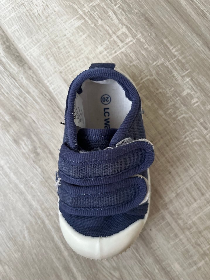 Mavi Erkek Çocuk Cırt Cırtlı Spor Ayakkabı - Görsel 2