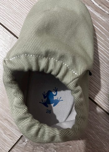 Yeşil Erkek Bebek Kaydırmaz Ayakkabı hopfrög - Görsel 3