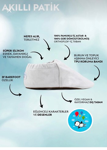 Yeşil Erkek Bebek Kaydırmaz Ayakkabı hopfrög - Görsel 7