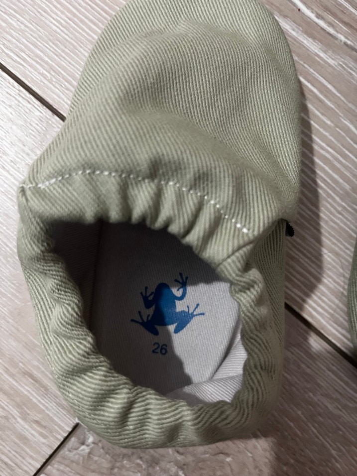 Yeşil Erkek Bebek Kaydırmaz Ayakkabı hopfrög - Görsel 3