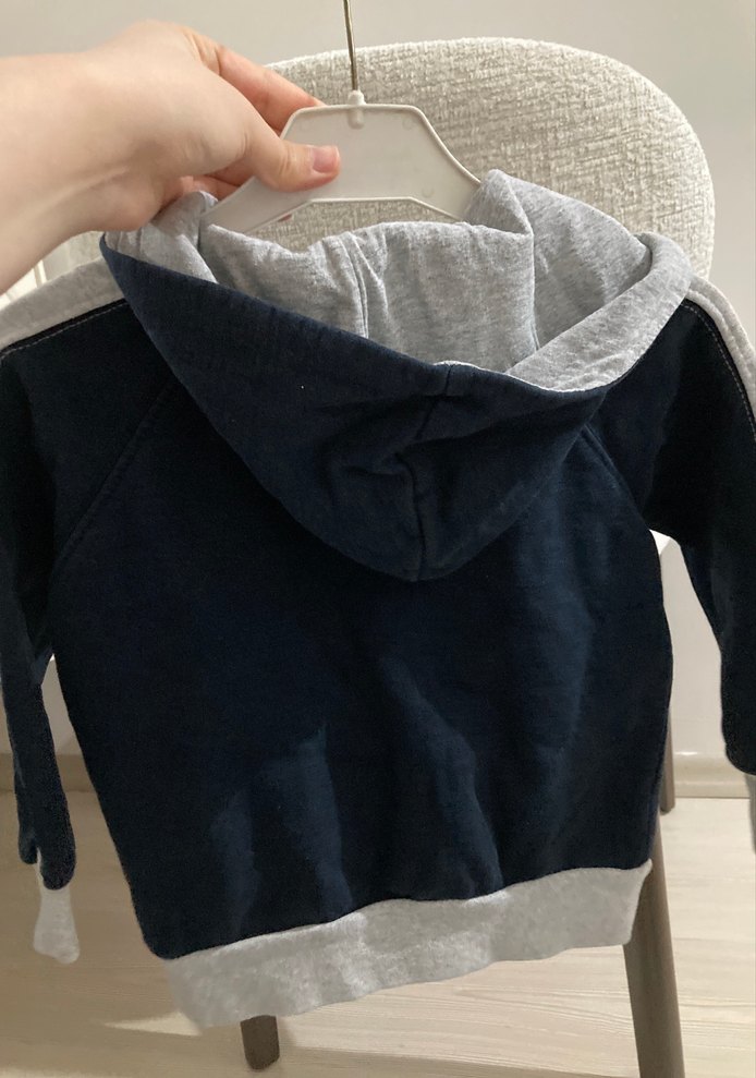 Erkek Çocuk Kapüşonlu Fermuarlı Sweatshirt - Görsel 3