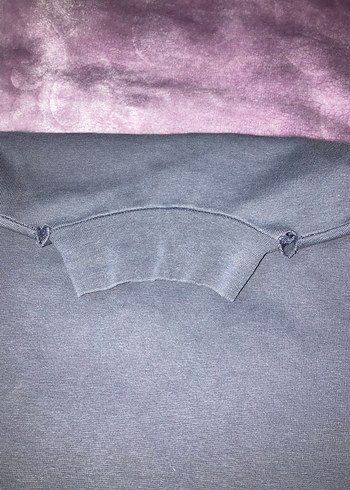 Çocuk Gri Boğazlı Sweatshirt - Görsel 4