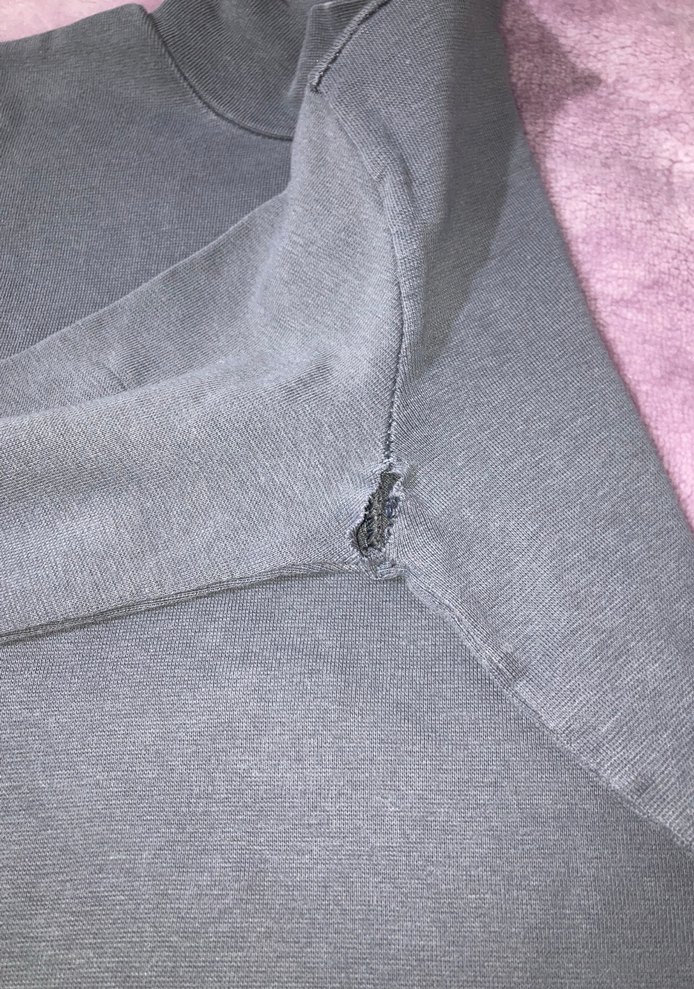 Çocuk Gri Boğazlı Sweatshirt - Görsel 3