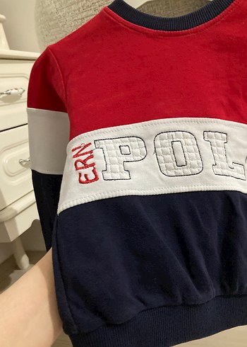 Erkek Çocuk Kırmızı Oversize Sweatshirt - Görsel 2