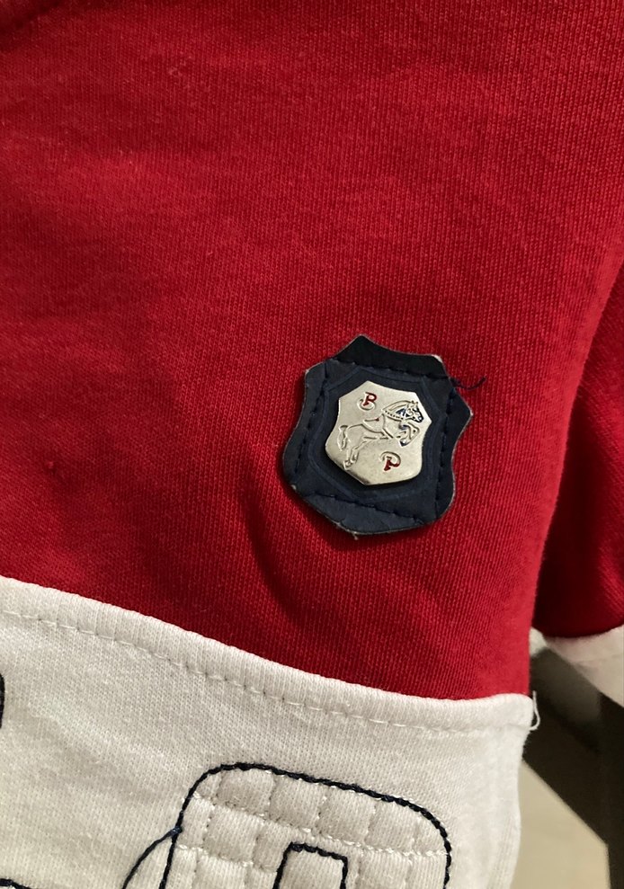 Erkek Çocuk Kırmızı Oversize Sweatshirt - Görsel 3