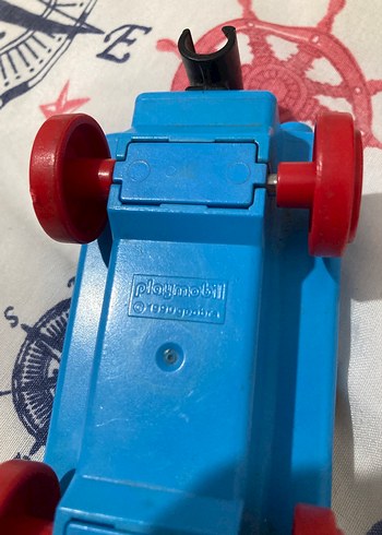 Renkli Mavi Oyuncak Araba - Görsel 3