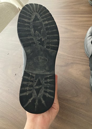 Siyah Deri bot - Görsel 5