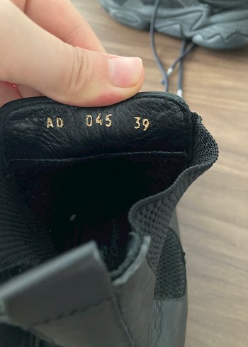 Siyah Deri bot - Görsel 3