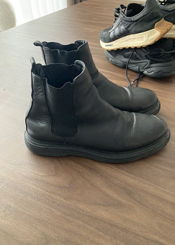 Siyah Deri bot - Görsel 2