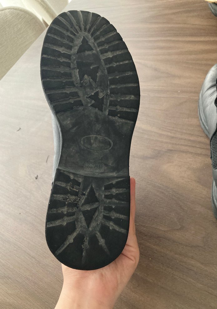 Siyah Deri bot - Görsel 5