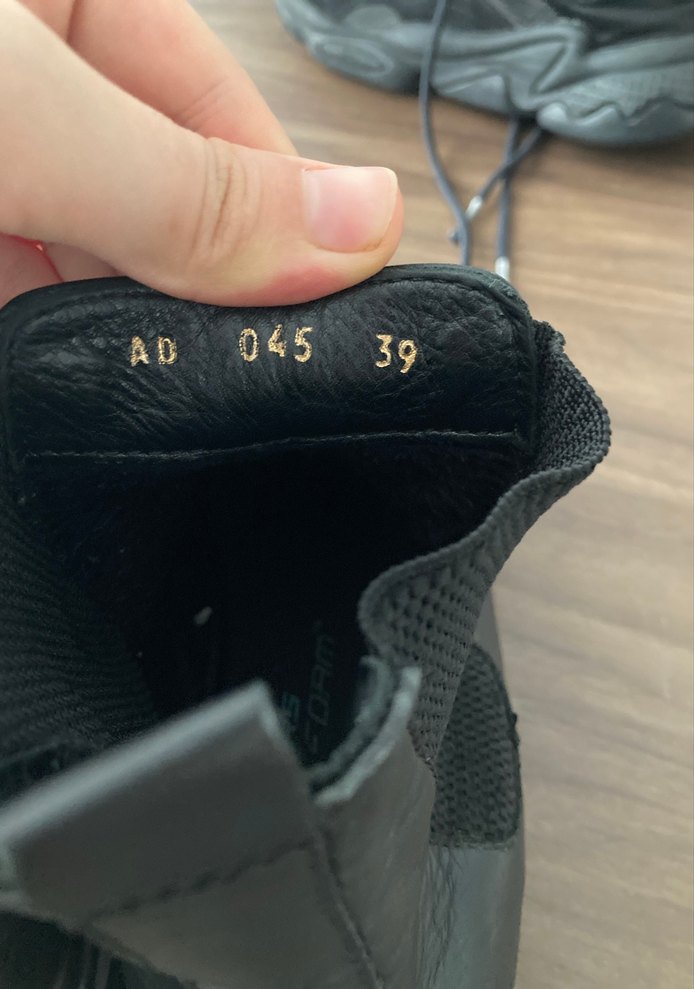 Siyah Deri bot - Görsel 3