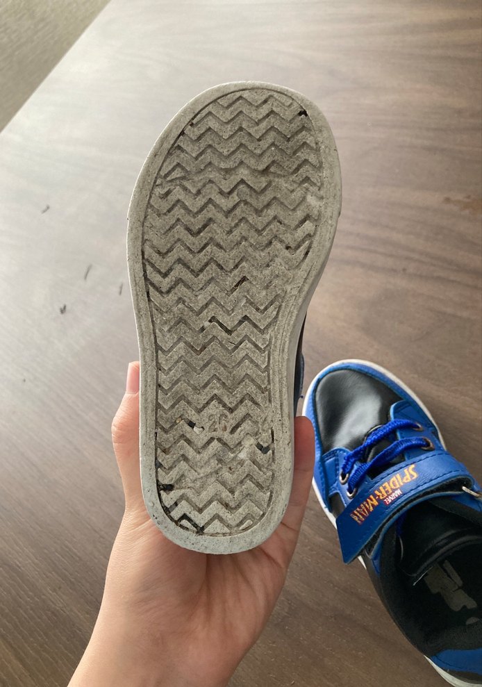 Mavi Örümcek Adam Erkek Çocuk Spor Ayakkabı - Görsel 4