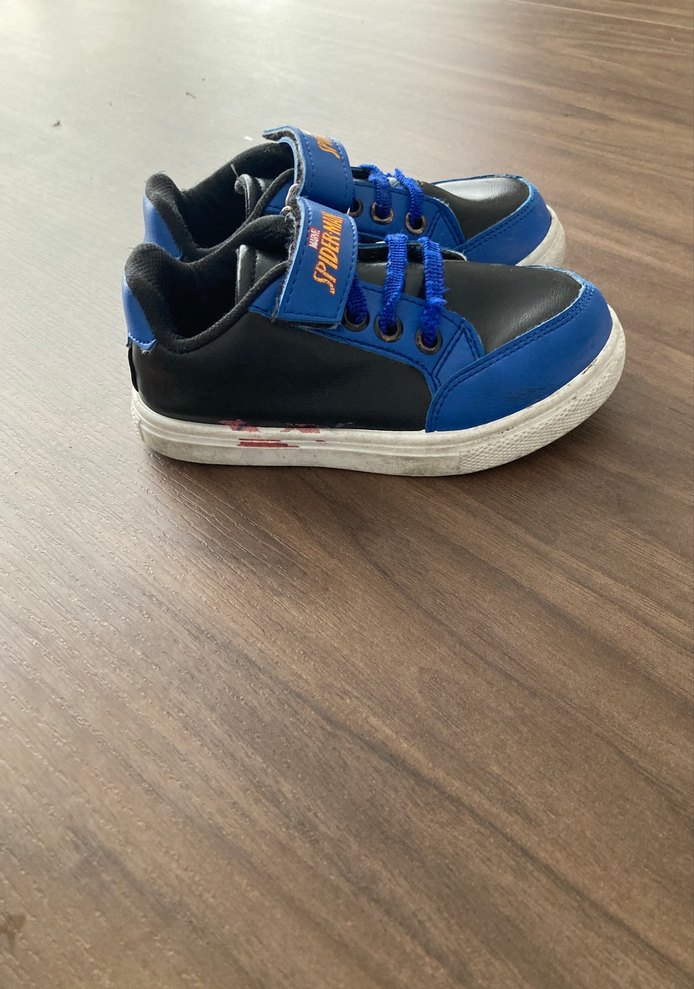 Mavi Örümcek Adam Erkek Çocuk Spor Ayakkabı - Görsel 2