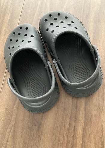 Gri Erkek Çocuk Tokalı Terlik - Görsel 3