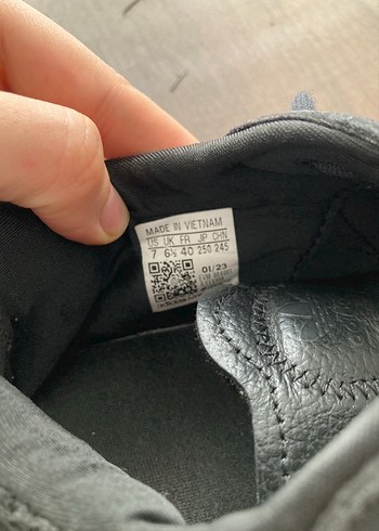 Adidas siyah spor ayakkabı - Görsel 5