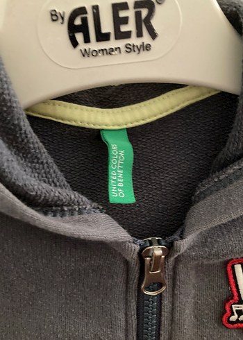 Erkek Çocuk Gri Kapüşonlu Sweatshirt - Görsel 4