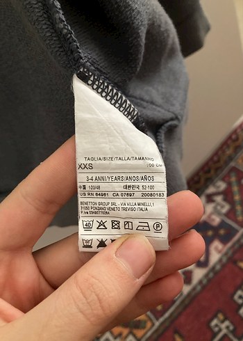 Erkek Çocuk Gri Kapüşonlu Sweatshirt - Görsel 5