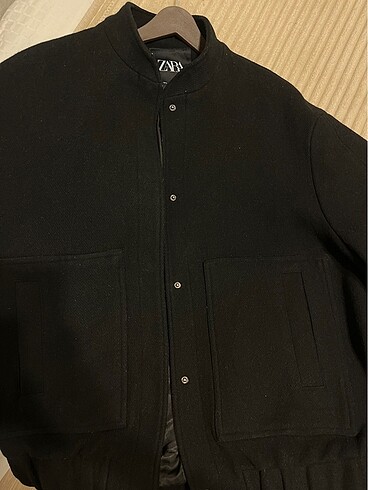 s Beden siyah Renk Zara kaban oversize
