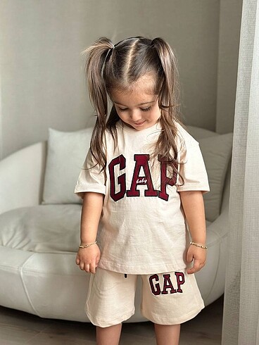 5 Yaş Beden Gap Şortlu Takım