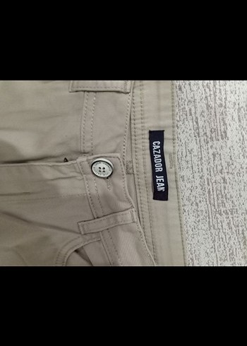 Bej Regular Fit Erkek Keten Pantolon - Görsel 4