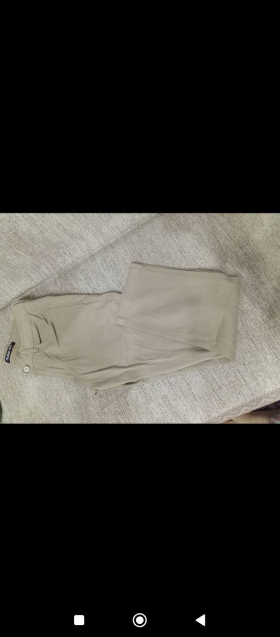 Bej Regular Fit Erkek Keten Pantolon - Görsel 5