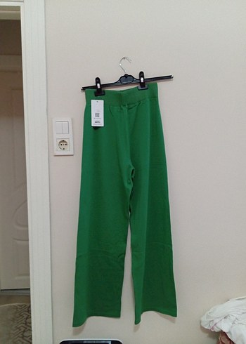 Kadın Yeşil Mini Bol Kesim Eşofman - Görsel 2