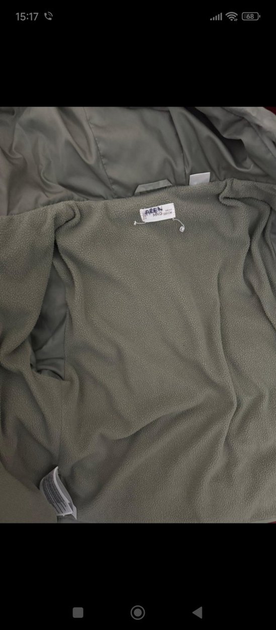 Kapüşonlu Gri Erkek Çocuk Mont - Görsel 3