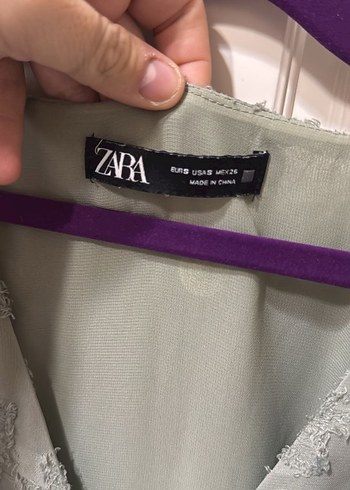 Gri Nakışlı Bohem Uzun Elbise - Görsel 2