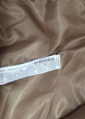 Düğmeli Kadın Gri Süet Ceket - Görsel 4