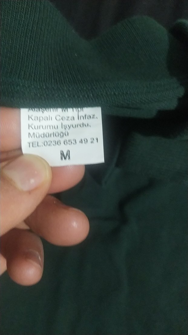 Erkek Koyu Yeşil Kısa Kollu Polo Tişört - Görsel 3