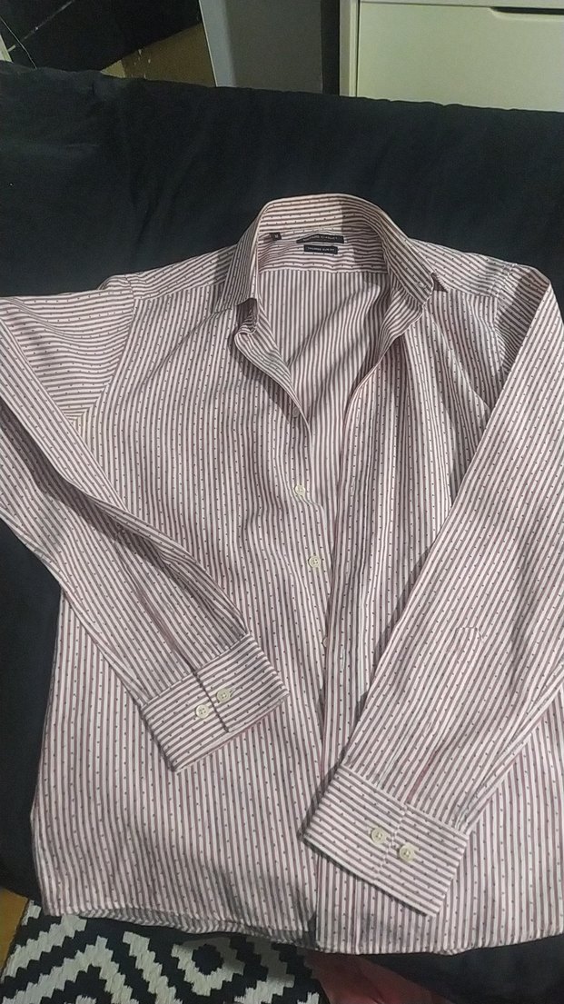 Erkek Uzun Kollu Düğmeli Gömlek - Görsel 2