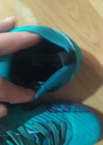 Turkuaz Erkek Futbol Ayakkabısı Velcro Bantlı 36 numara - Görsel 5