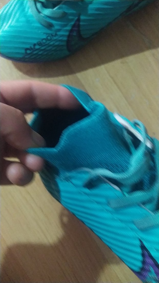 Turkuaz Erkek Futbol Ayakkabısı Velcro Bantlı 36 numara - Görsel 4