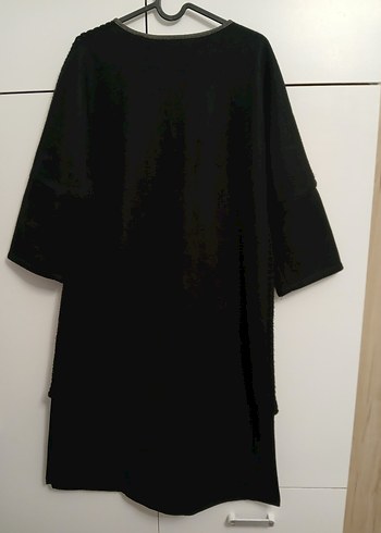 Siyah Fermuarlı Kadın Kaban - Görsel 5