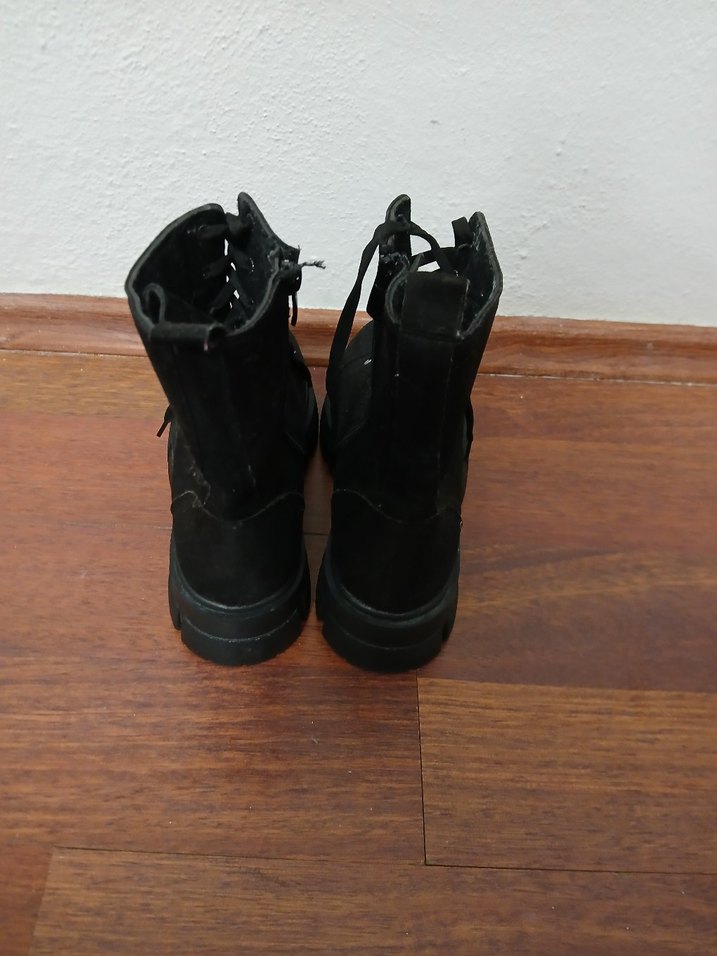 Siyah Süet Kadın botu - Görsel 5