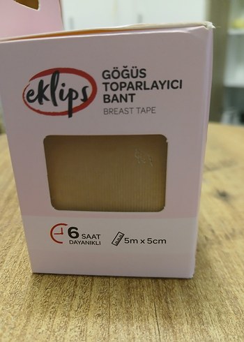 Eklips Göğüs Toparlayıcı Bant 5m x 5cm - Görsel 3