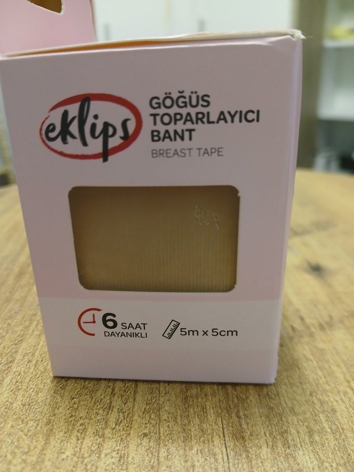 Eklips Göğüs Toparlayıcı Bant 5m x 5cm - Görsel 3