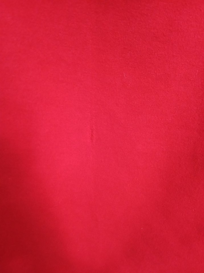 Kapüşonlu kırmızı düğmeli kaban - Görsel 4