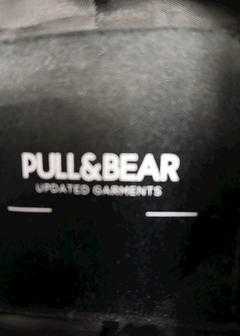 M.L.Xl uyumlu pull bear Siyah Düğmeli Kaban - Görsel 3