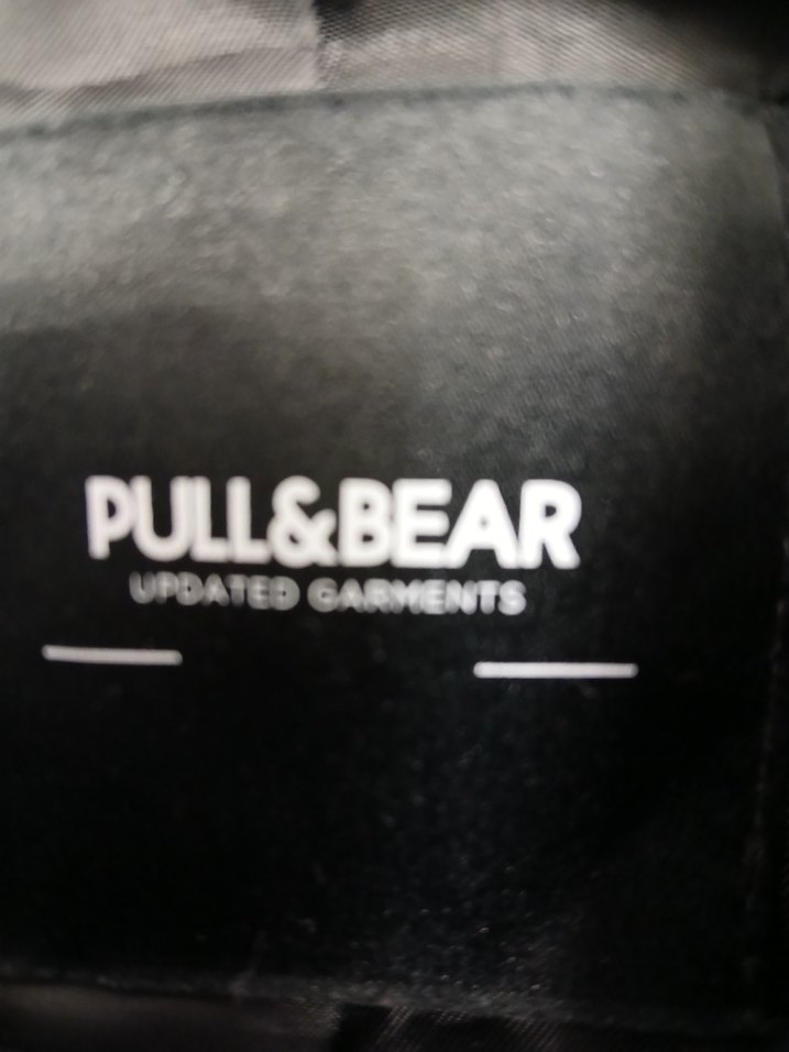 M.L.Xl uyumlu pull bear Siyah Düğmeli Kaban - Görsel 3