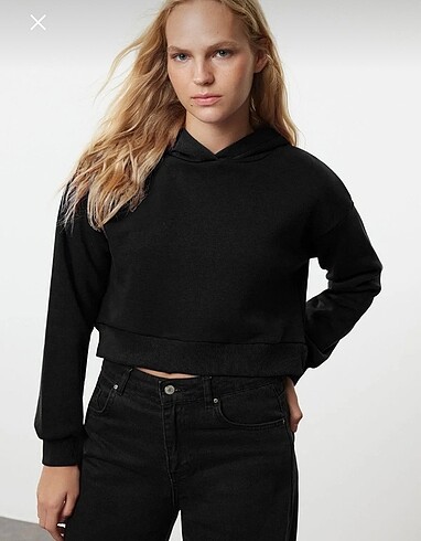 Trendyol polarlı sweatshirt