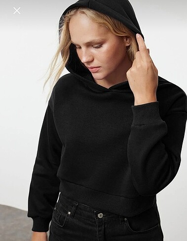 Trendyol & Milla Trendyol polarlı sweatshirt
